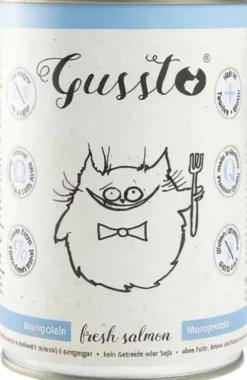 Gussto Fresh Salmon Mokra Karma dla kota op. 375g Pakiet 6szt.