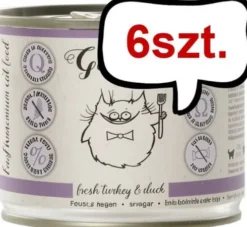 Gussto Fresh Turkey&Duck Mokra Karma dla kota op. 200g Pakiet 6szt.
