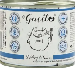 Gussto Fresh Turkey&Tuna Mokra Karma dla kota op. 200g