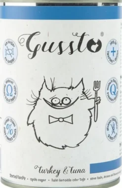 Gussto Fresh Turkey&Tuna Mokra Karma dla kota op. 400g