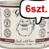 Gussto Fresh Wild Boar Mokra Karma dla kota op. 200g Pakiet 6szt.