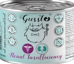 Gussto Vet Renal Mokra Karma dla kota op. 200g Pakiet 6szt.