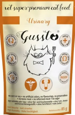 Gussto Vet Urinary Mokra Karma dla kota op. 85g Pakiet 8szt.