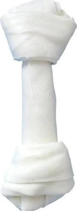 Hau&Miau Kość wiązana biała dla psa dł. 16.5cm