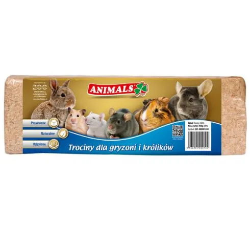 Hilton Animals Trociny prasowane dla zwierząt op. 960g (15l)