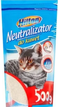 Hilton Neutralizator zapachów do kuwet dla kota op. 500g