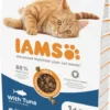 Iams Adult with Tuna Sucha Karma dla kota op. 10kg