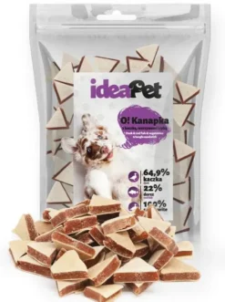 IdeaPet Przysmak O! Kanapka z kaczką, warzywami i rybą dla psa op. 500g