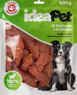 IdeaPet Przysmak O! Kiełbaski z Królikiem dla psa op. 500g