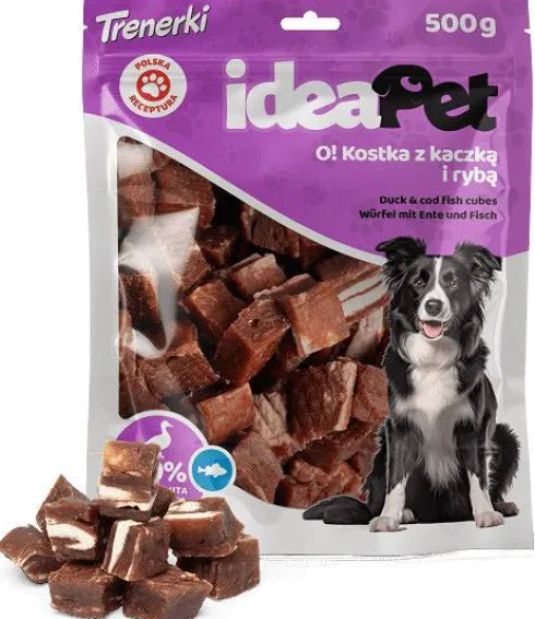 IdeaPet Przysmak O! Kostka z kaczką i rybą dla psa op. 500g