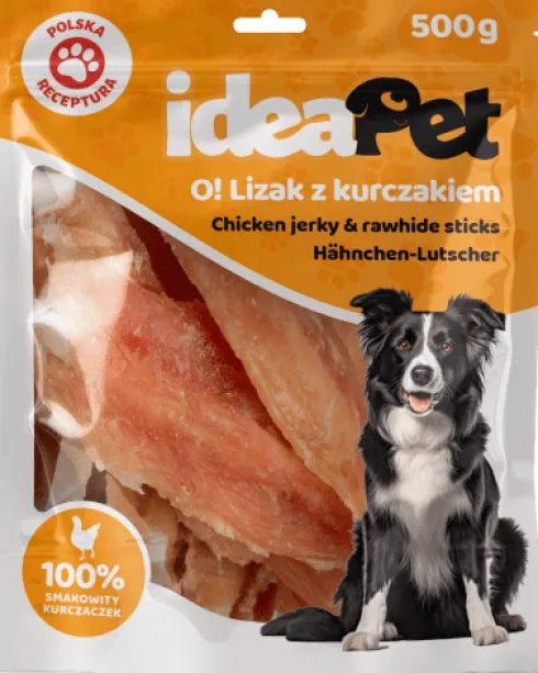 IdeaPet Przysmak O! Lizak z kurczakiem dla psa op. 500g