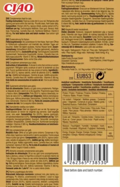 Inaba Ciao Bisque Chicken recipe Mokra Karma dla kota op. 40g