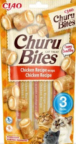 Inaba Ciao Churu Bites Chicken Wraps Przysmak dla kota op. 3x10g