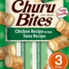 Inaba Ciao Churu Bites Chicken Wraps Tuna Przysmak dla kota op. 3x10g