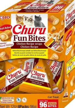 Inaba Ciao Churu Fun Bites Chicken Recipe Przysmak dla kota op. 8x12g