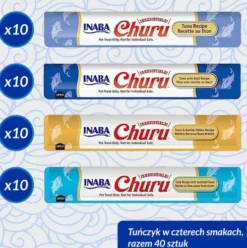 Inaba Ciao Churu Variety Tuna Przysmak dla kota op. 40x14g