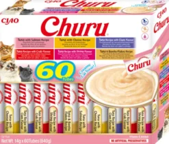 Inaba Ciao Churu Variety Tuna Przysmak dla kota op. 60x14g