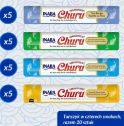 Inaba Ciao Churu Variety Tuna Przysmak dla kota op. 20x14g