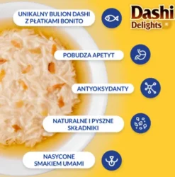 Inaba Ciao Dashi Delights Chicken&Scallop Recipe Mokra Karma dla kota op. 70g