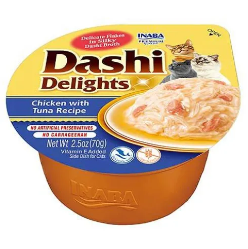 Inaba Ciao Dashi Delights Chicken&Tuna Recipe Mokra Karma dla kota op. 70g