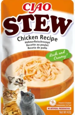 Inaba Ciao Stew Chicken recipe Mokra Karma dla kota op. 40g