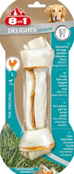 8in1 Kość Delights Pro Dental dla psa rozm. L
