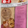 8in1 Meaty Treats Freeze Dried Kaczka Przysmaki liofilizowane dla psa op. 50g