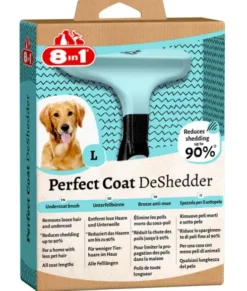 8in1 Perfect Coat DeShedder Zgrzebło dla psa rozm. L