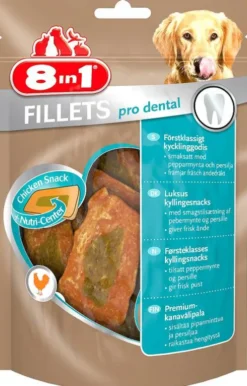 8in1 Przysmak Fillets Pro Dental dla psa op. 80g