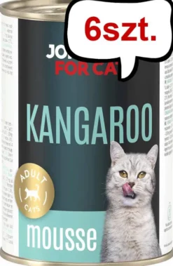 John Dog Adult Kangaroo Mousse Mokra Karma dla kota op. 400g Pakiet 6szt.