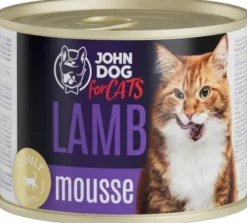 John Dog Adult Lamb Mousse Mokra Karma dla kota op. 200g Pakiet 6szt.