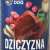John Dog Berry line Adult Dziczyzna z malinami Mokra Karma dla psa op. 400g