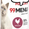 John Dog 99 Menu Adult Chicken Mokra Karma dla kota op. 400g Pakiet 6szt.