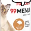 John Dog 99 Menu Adult Guinea Fowl Mokra Karma dla kota op. 400g Pakiet 6szt.