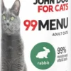 John Dog 99 Menu Adult Rabbit Mokra Karma dla kota op. 400g