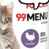 John Dog 99 Menu Kitten Turkey Mokra Karma dla kociąt op. 400g Pakiet 6szt.