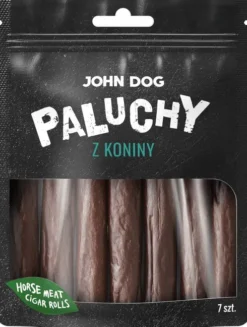 John Dog Premium Przysmak Paluchy z koniny dla psa op. 7szt.