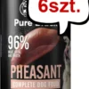 John Dog Pure Black Adult Pheasant Mokra Karma dla psa op. 400g Pakiet 6szt.