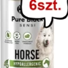 John Dog Pure Black Sensi Hypoallergenic Adult Konina Mokra Karma dla psa op. 400g Pakiet 6szt.