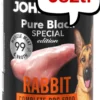 John Dog Pure Black Special Edition Adult Rabbit Mokra Karma dla psa op. 400g Pakiet 6szt.