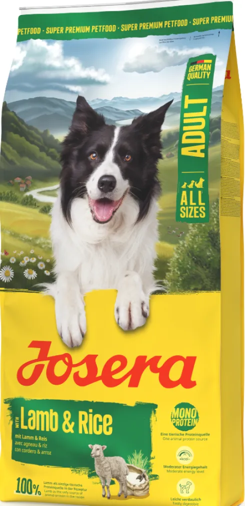 Josera Adult Lamb&Rice Sucha Karma dla psa op. 12.5kg MEGA-PAK