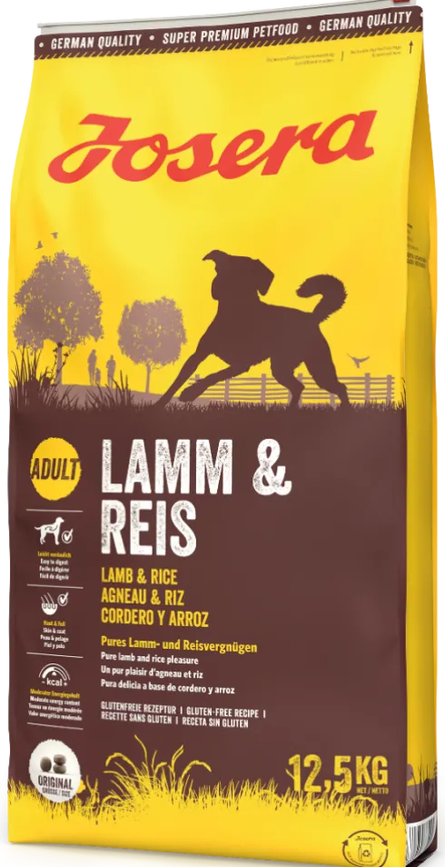 Josera Adult Lamb&Rice Sucha Karma dla psa op. 12.5kg MEGA-PAK