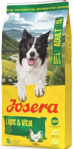 Josera Adult Light&Vital Sucha Karma dla psa op. 12.5kg + Josera Meatlovers 6x400g GRATIS