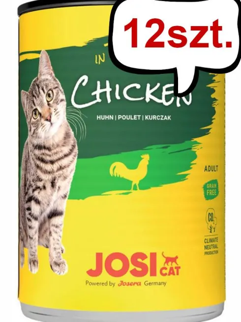 Josera Josicat Adult Chicken in Jelly Mokra Karma dla kota op. 12x400g