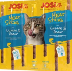 Josera Josicat Meat Sticks Salmon&Trout Przysmak dla kota op. 35g