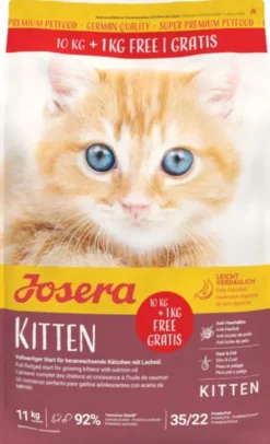 Josera Kitten Sucha Karma dla kociąt op. 10kg+1kg GRATIS