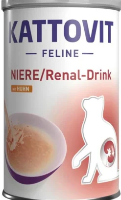Kattovit Feline Niere/Renal-Drink Kurczak Mokra Karma dla kota poj. 135ml