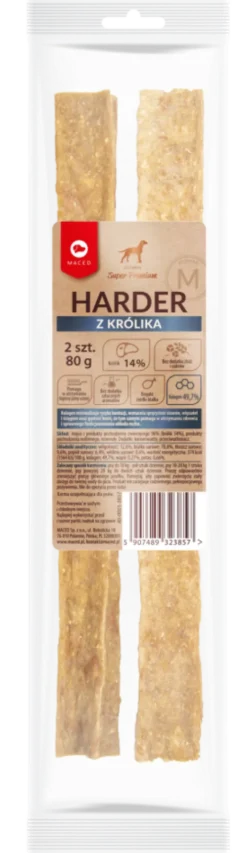 Maced Gryzak z królika harder dla psa rozm. M 2szt.