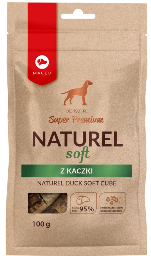 Maced Naturel Soft Kaczka dla psa op. 100g