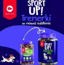 Maced Przysmak Sport Up! Trenerki mix smaków dla psa op. 300g
